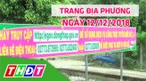 Trang địa phương - Thứ năm, 27/12/2018