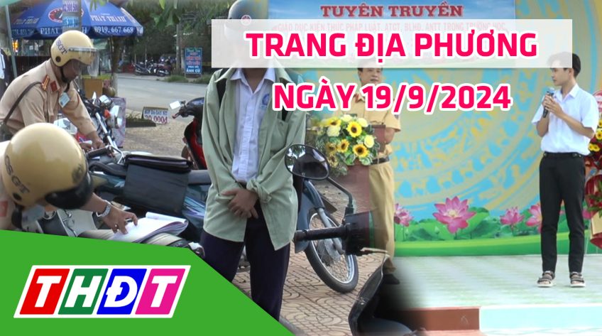 Trang địa phương - Thứ Tư, 18/9/2024 - H.Lai Vung