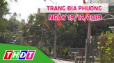 Trang tin địa phương - Thứ sáu, 27/12/2019 - Huyện Thanh Bình