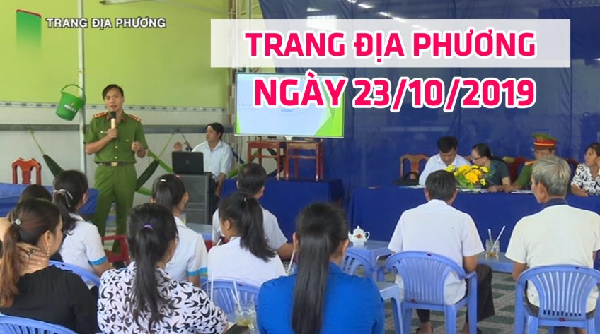 Trang tin địa phương - Thứ tư, 23/10/2019 - Huyện Lai Vung